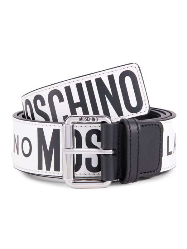 Ремень Moschino Logo Leather Moschino