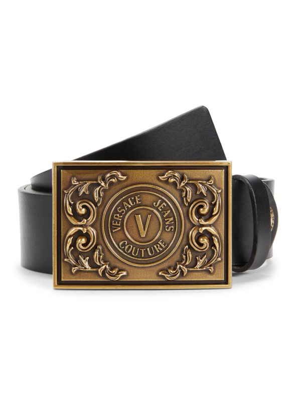 Ремень Versace Jeans Couture Plaque Buckle Logo Versace Jeans Couture