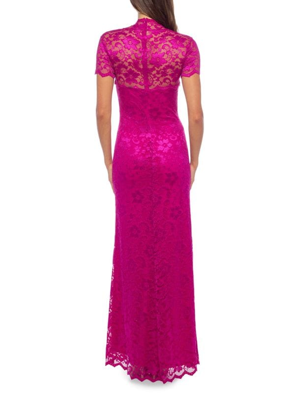 Женское Вечернее платье MARINA Squareneck Lace Gown Marina