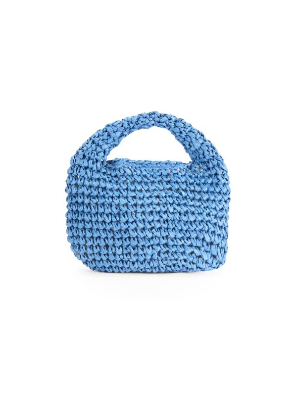 Сумка сэтчел Hat Attack Petite Straw Crescent Top Handle Bag Hat Attack