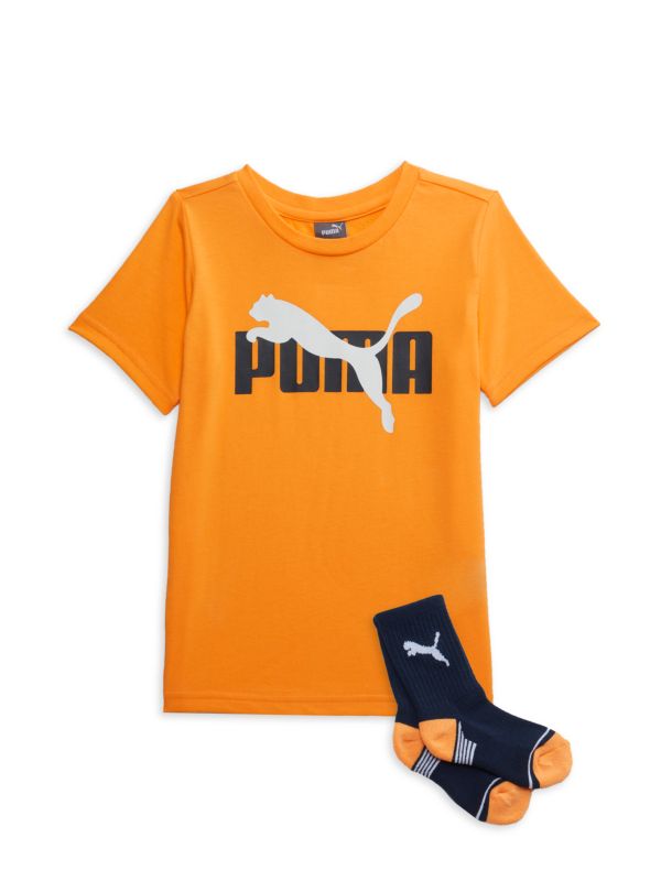 Мальчик Двухкомпонентный Комплект Футболка и Носки PUMA PUMA