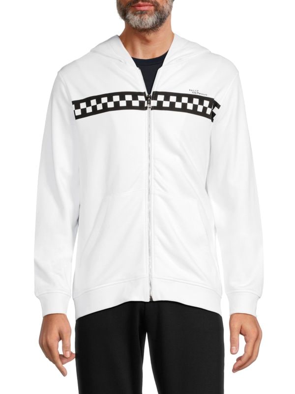 Мужская Толстовка BALLY Graphic Hoodie Bally