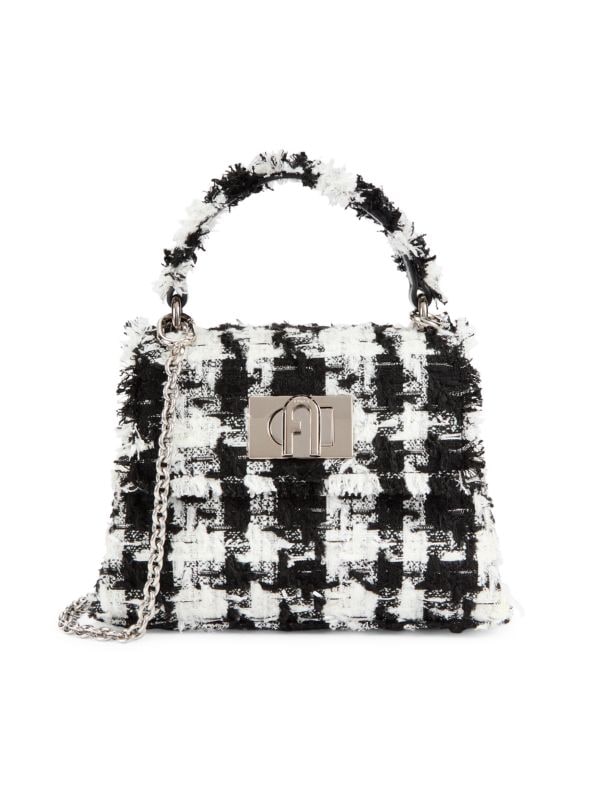 Сумка через плечо Furla Tweed Check Furla