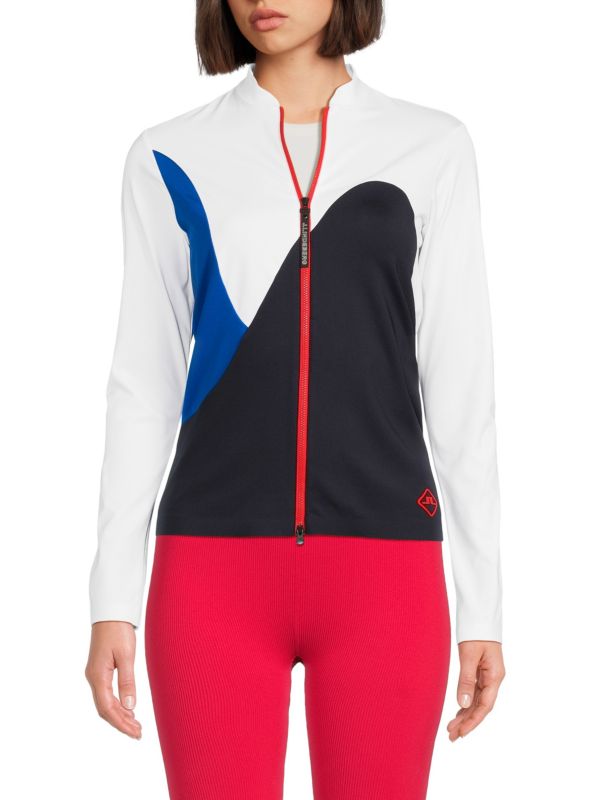 Swirl Colorblock Jacket J.Lindeberg