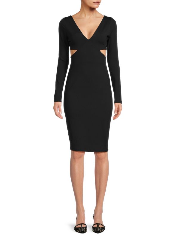 Женское Вечернее Платье Susana Monaco V Neck Cutout Susana Monaco