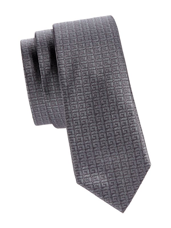 Галстук Givenchy Monogram Silk Tie Givenchy