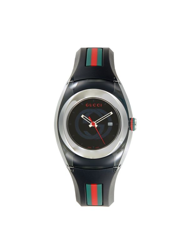 Механические часы GUCCI Sync 36MM с резиновым ремешком GUCCI