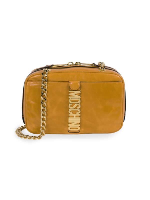 Сумка через плечо Moschino Leather Logo Moschino