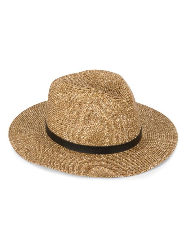 Головной убор La Fiorentina Buckle Strap Straw Sun Hat La Fiorentina