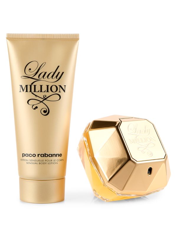 2-Piece Lady Million Eau de Parfum & Body Lotion Set PACO RABANNE