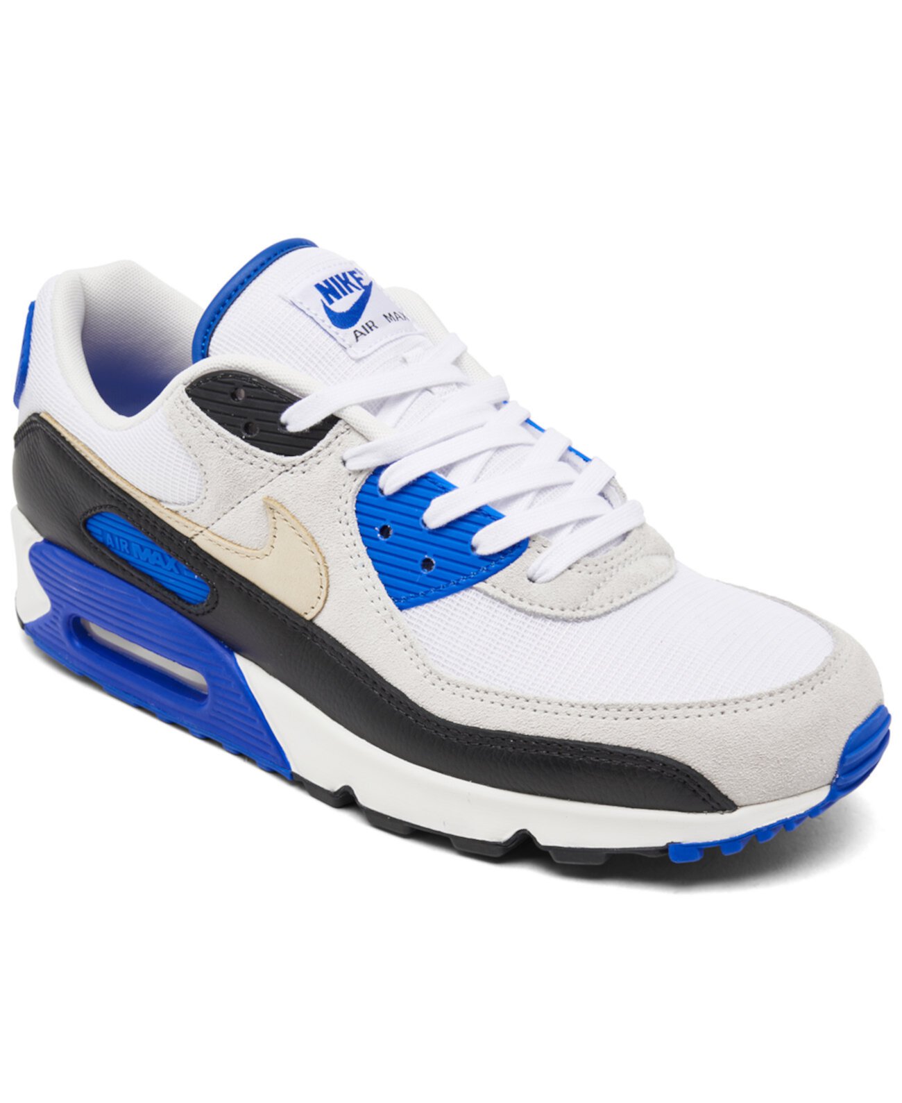 Мужские кроссовки Nike Air Max 90 PRM из замши с амортизацией Air Max Nike