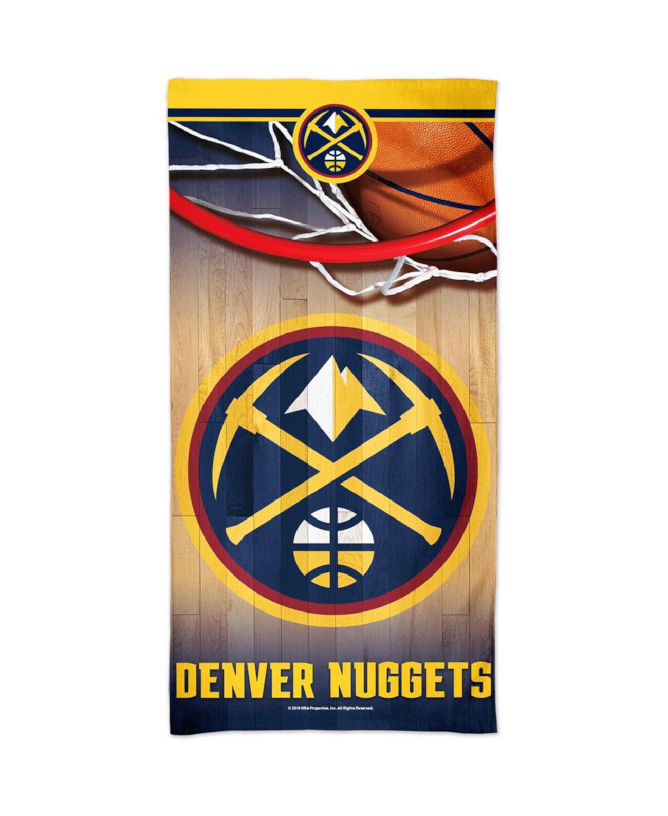 Denver Nuggets 30" x 60" Spectra Beach Towel Wincraft