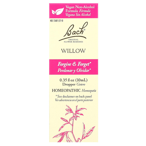 Original Flower Remedies, Willow, 0.35 fl oz (Жидкие унции) (10 ml) Bach