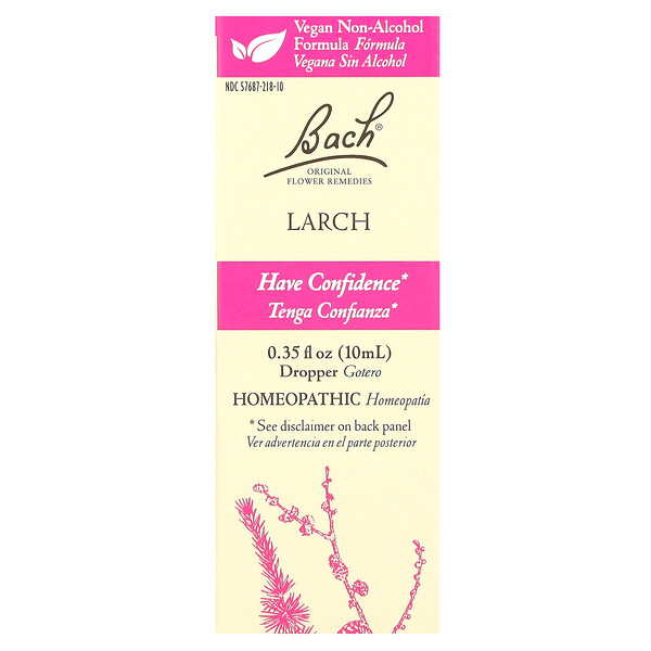 Original Flower Remedies, Larch, 0.35 fl oz (Жидкие унции) (10 ml) Bach