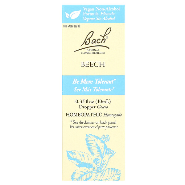 Original Flower Remedies, Beech, 0.35 fl oz (Жидкие унции) (10 ml) Bach