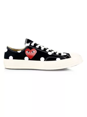 Мужские Повседневные кроссовки Converse CdG Play в горох Converse