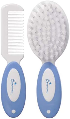 Набор детской гигиены Dreambaby Deluxe Brush & Comb Set - с удобной ручкой для малышей - Розовый - Модель L328 Dreambaby