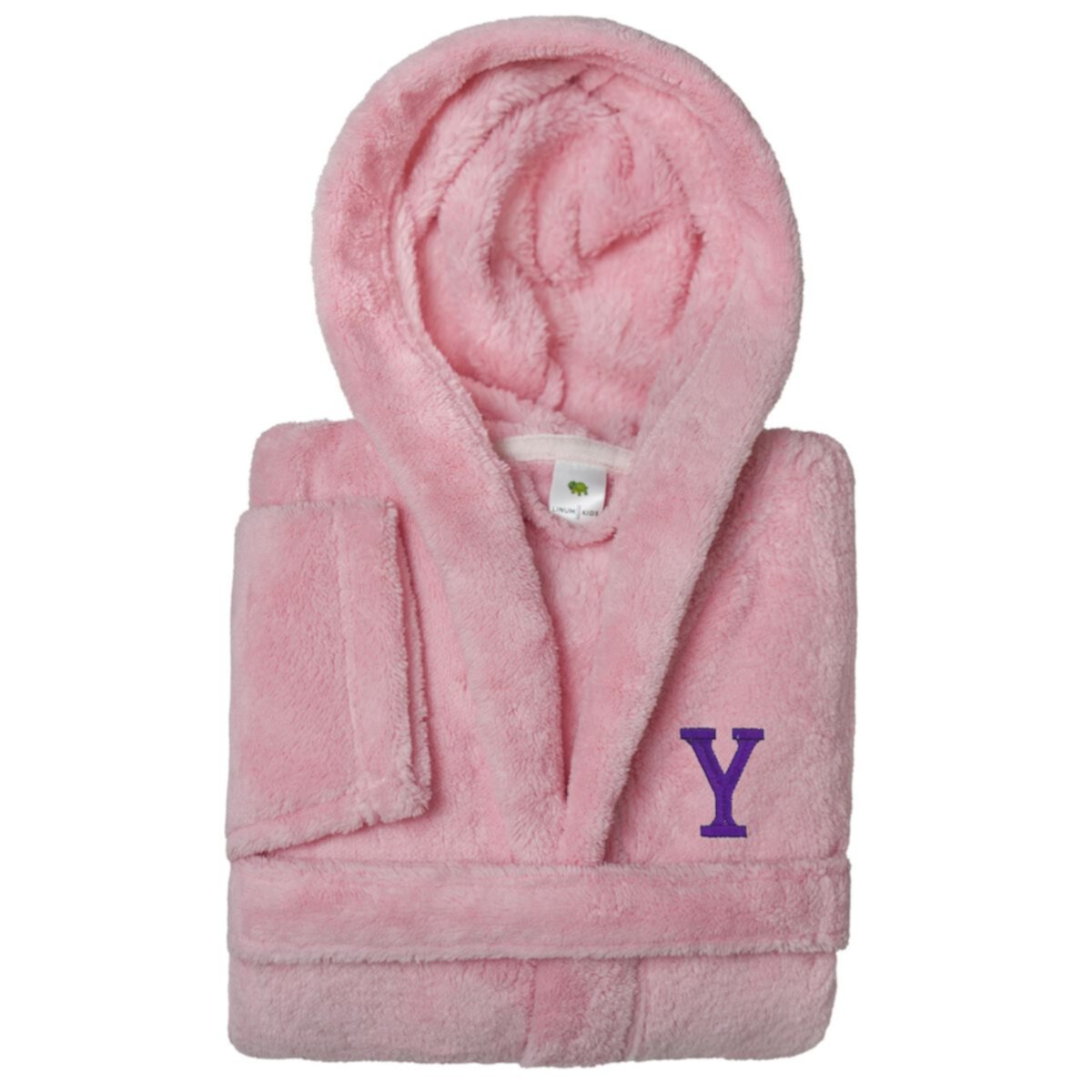 Linum Home Textiles Personalized Linum Kids SUPER PLUSH Double Brushed Hooded Bathrobe Linum Home