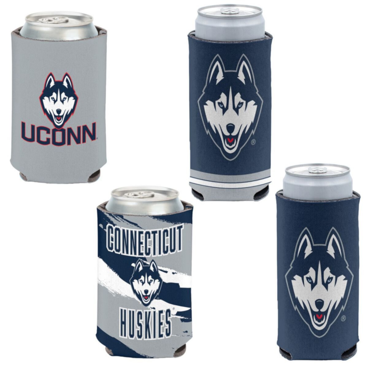 Портативный холодильник WinCraft UConn Huskies 4-Pack 12oz. Wincraft