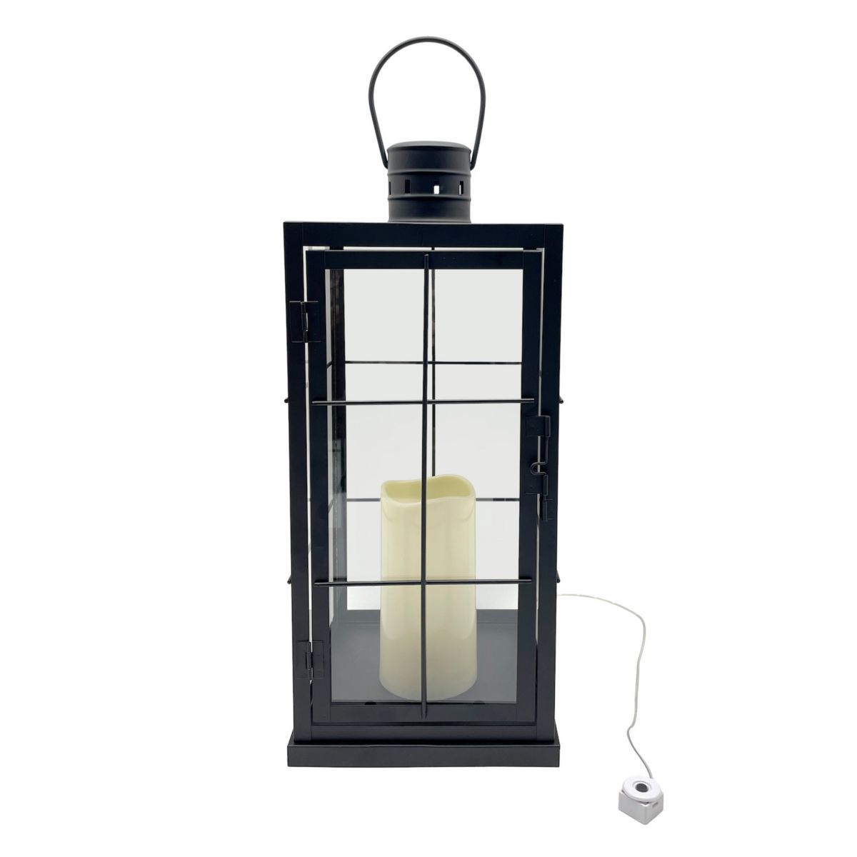 Black Wire Decorative LED Lantern Unbranded