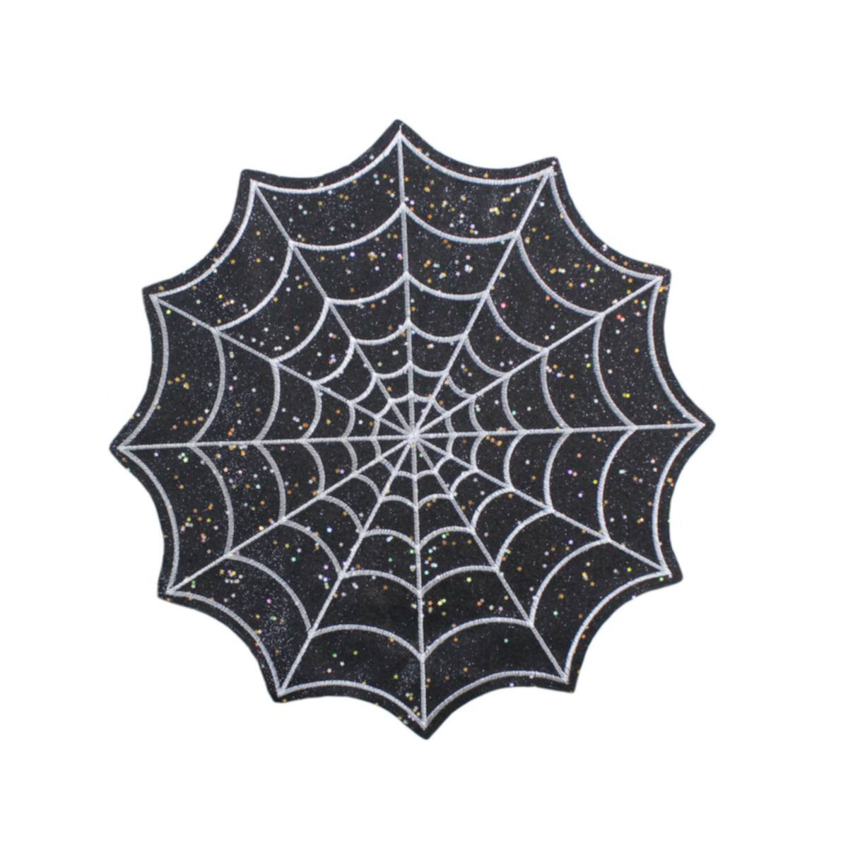 Celebrate Together™ Halloween Glitter Spiderweb Placemat Celebrate Together