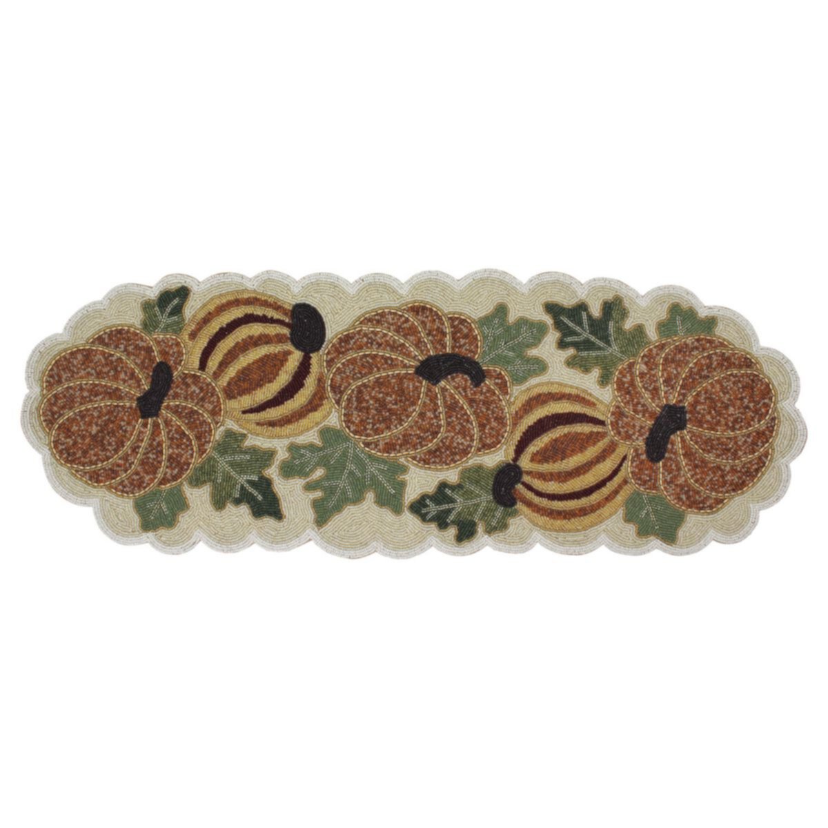 Celebrate Together™ Fall Beaded Pumpkin Table Runner Celebrate Together