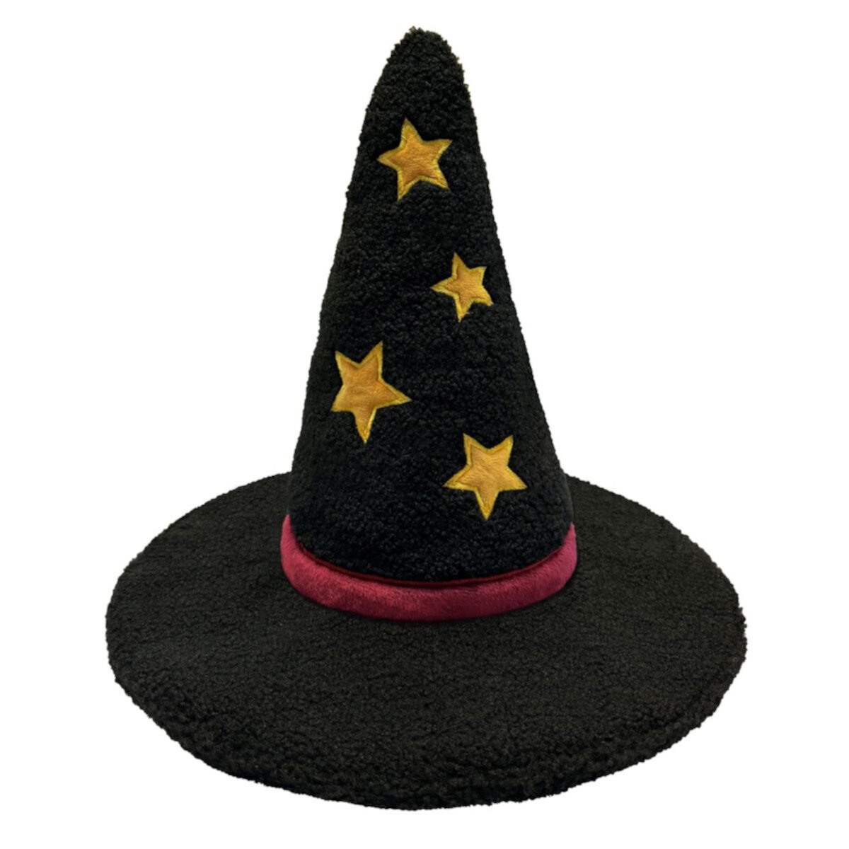 Celebrate Together™ Halloween Black 3D Witch Hat Decorative Throw Pillow Celebrate Together