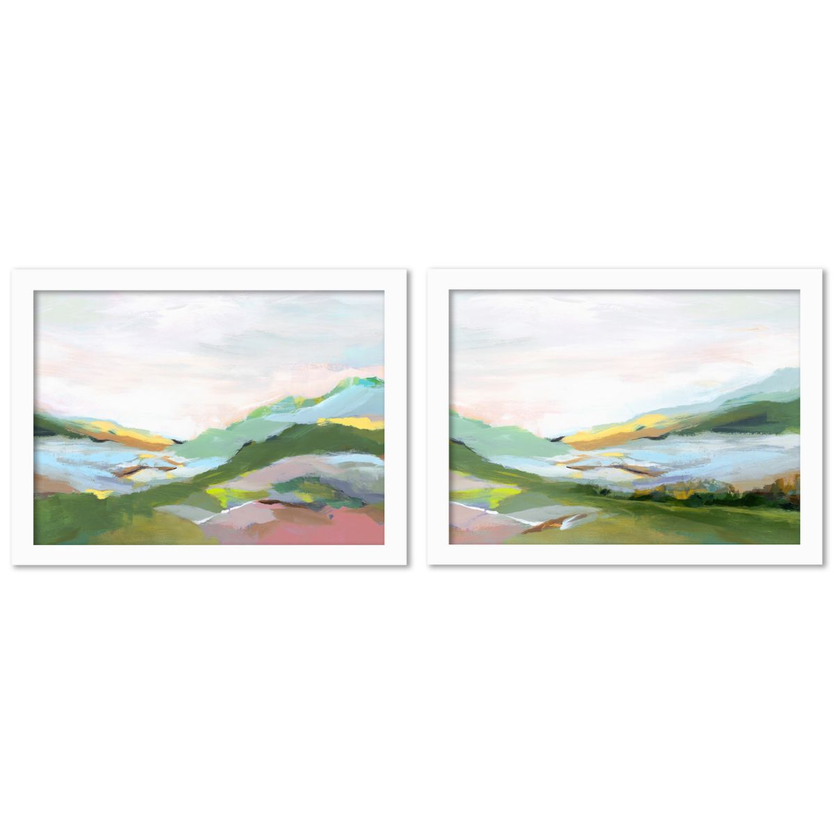 Americanflat Highland Framed Wall Art 2-piece Set Americanflat