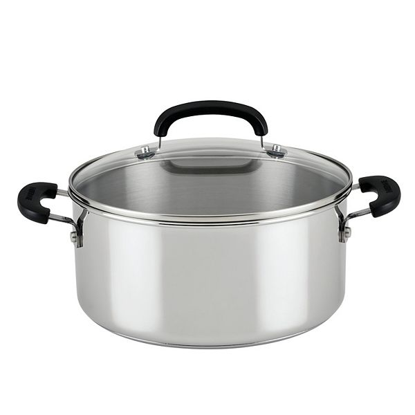 Farberware® Brilliance Stainless Steel 5-qt. Dutch Oven with Lid Farberware