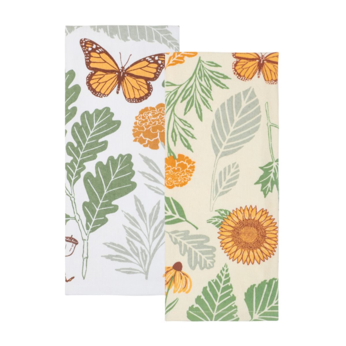 Celebrate Together™ Fall Sunflower Foliage 2-Pack Kitchen Towels Celebrate Together