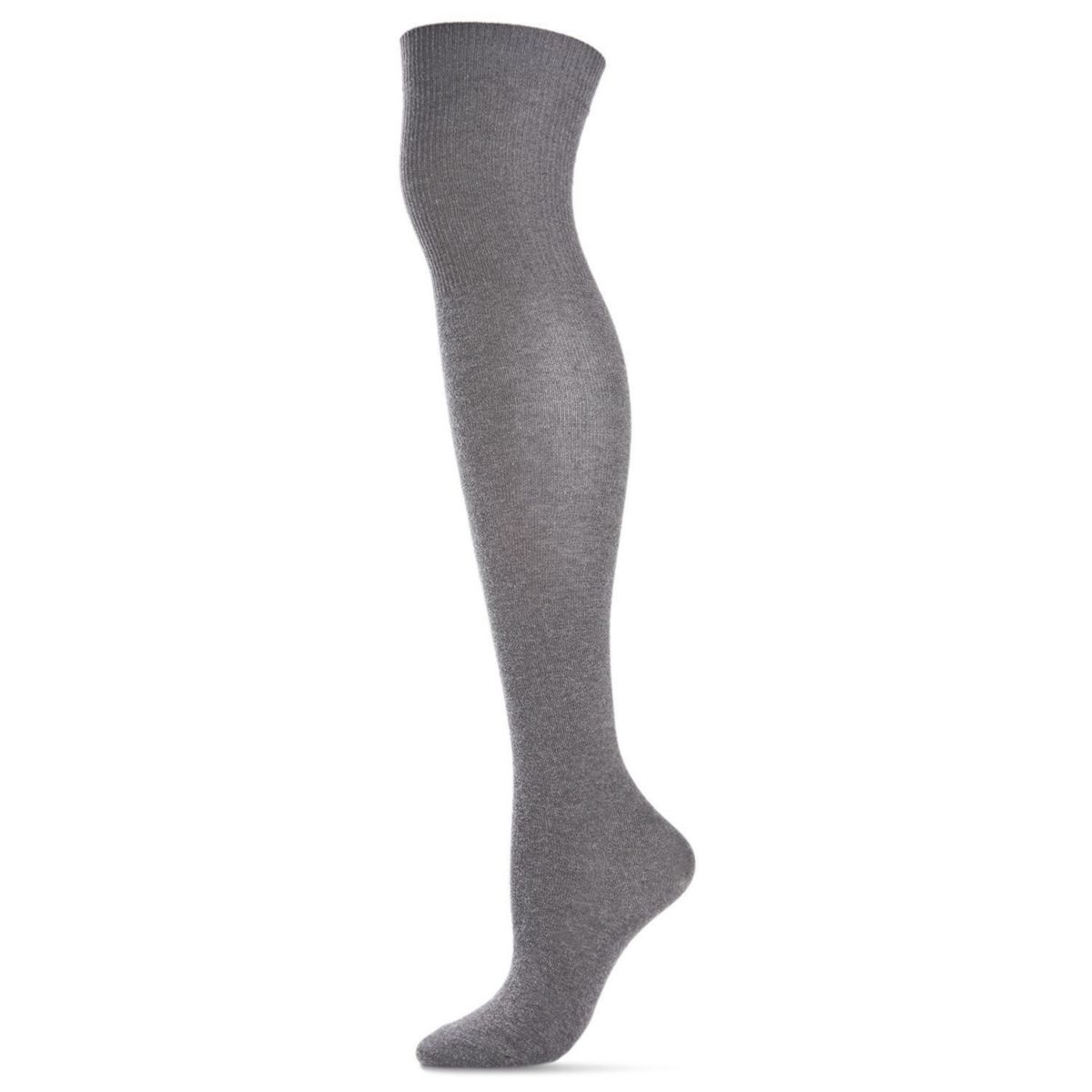 Girls Over The Knee Flat Knit Cotton Blend Uniform Socks MEMOI