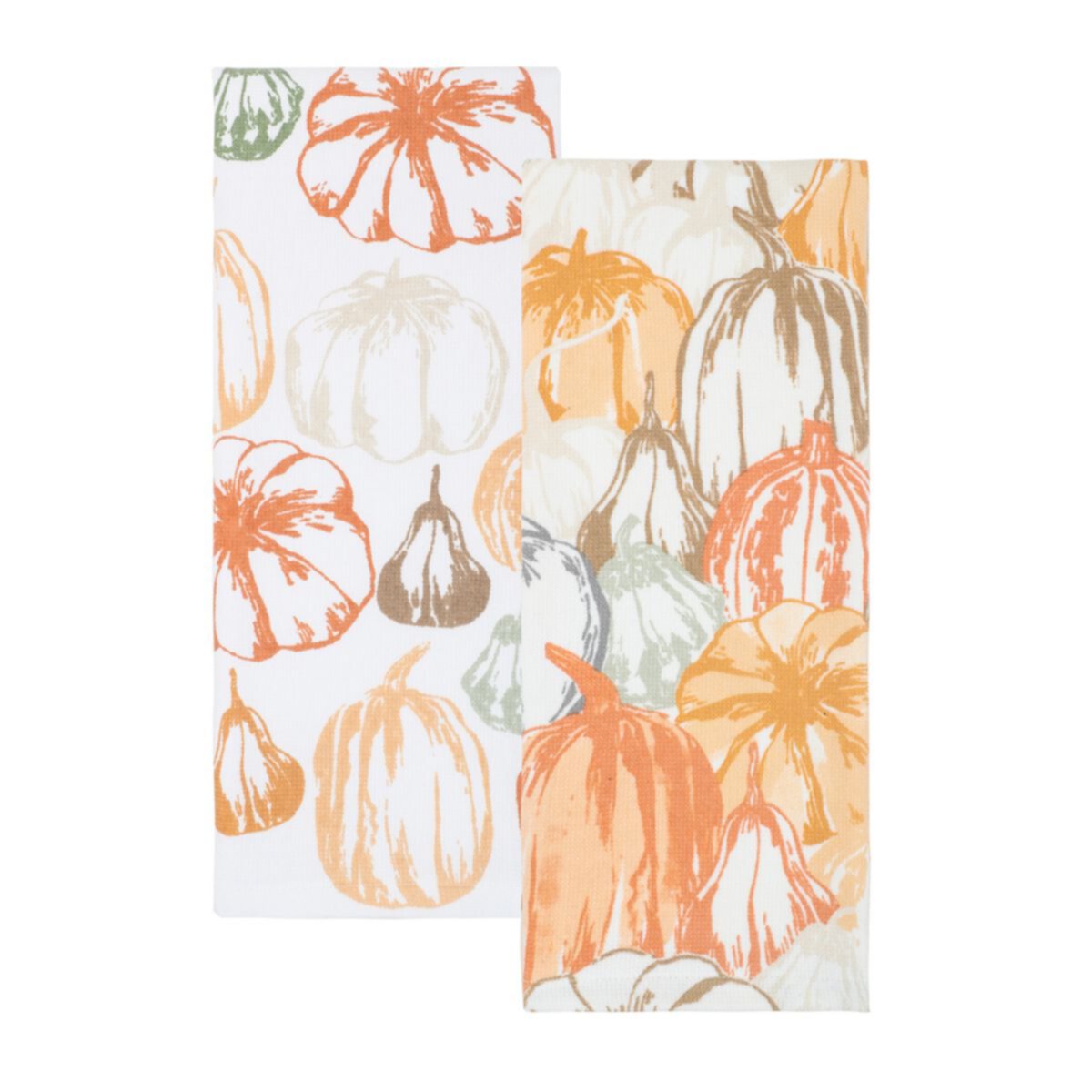 Celebrate Together™ Fall Minimal Pumpkin Patch 2-Pack Terry Kitchen Towels Celebrate Together