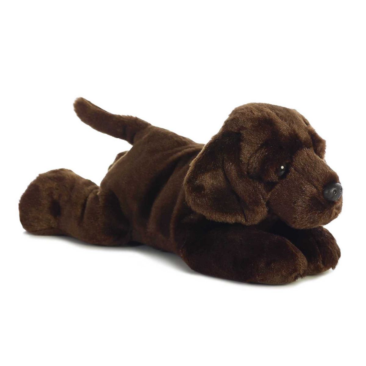 Aurora Medium Brown Flopsie 12&#34; Max Chocolate Lab Adorable Stuffed Animal Aurora