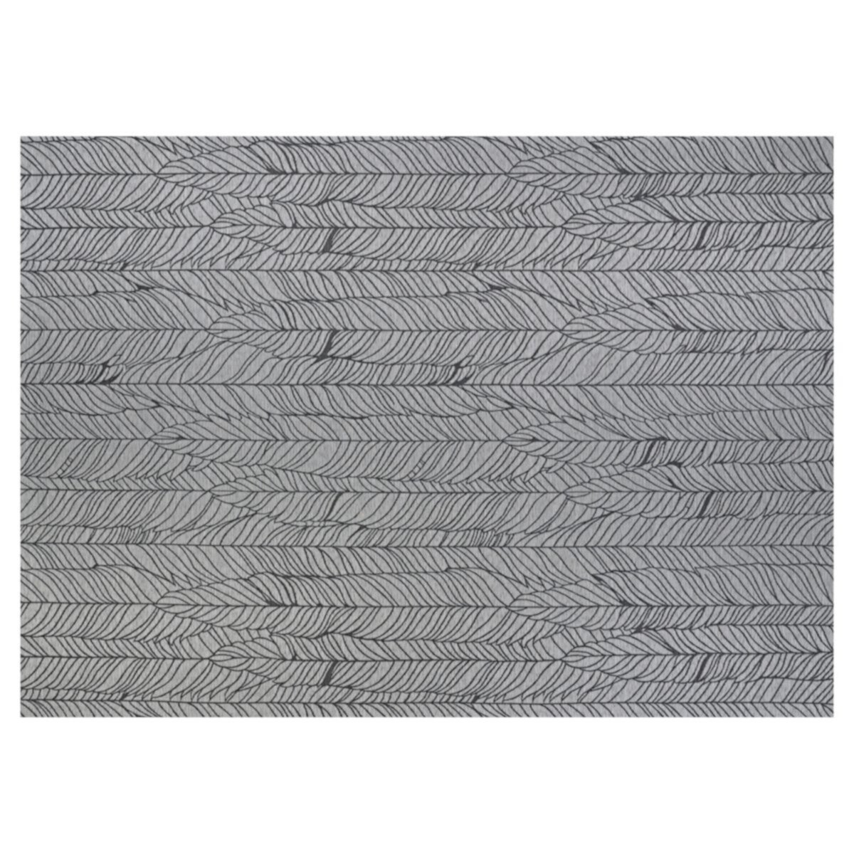 Couristan Dolce Majorelle Silver-Black Indoor Outdoor Area Rug Couristan