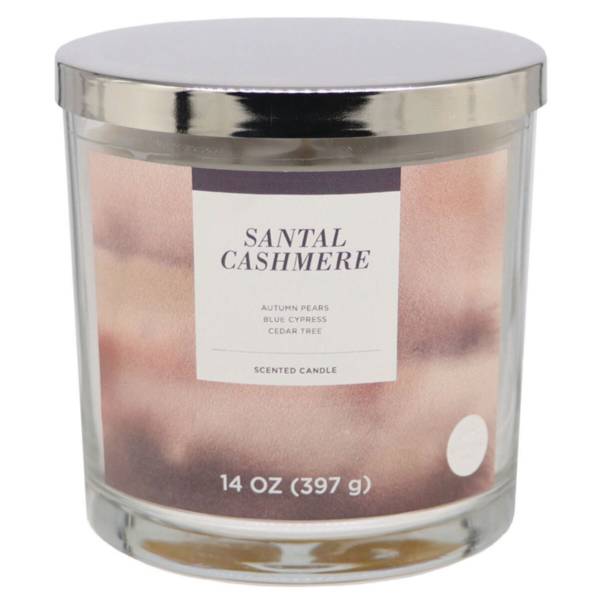 Sonoma Goods For Life® Santal Cashmere Single Pour 14-oz. Candle Jar SONOMA