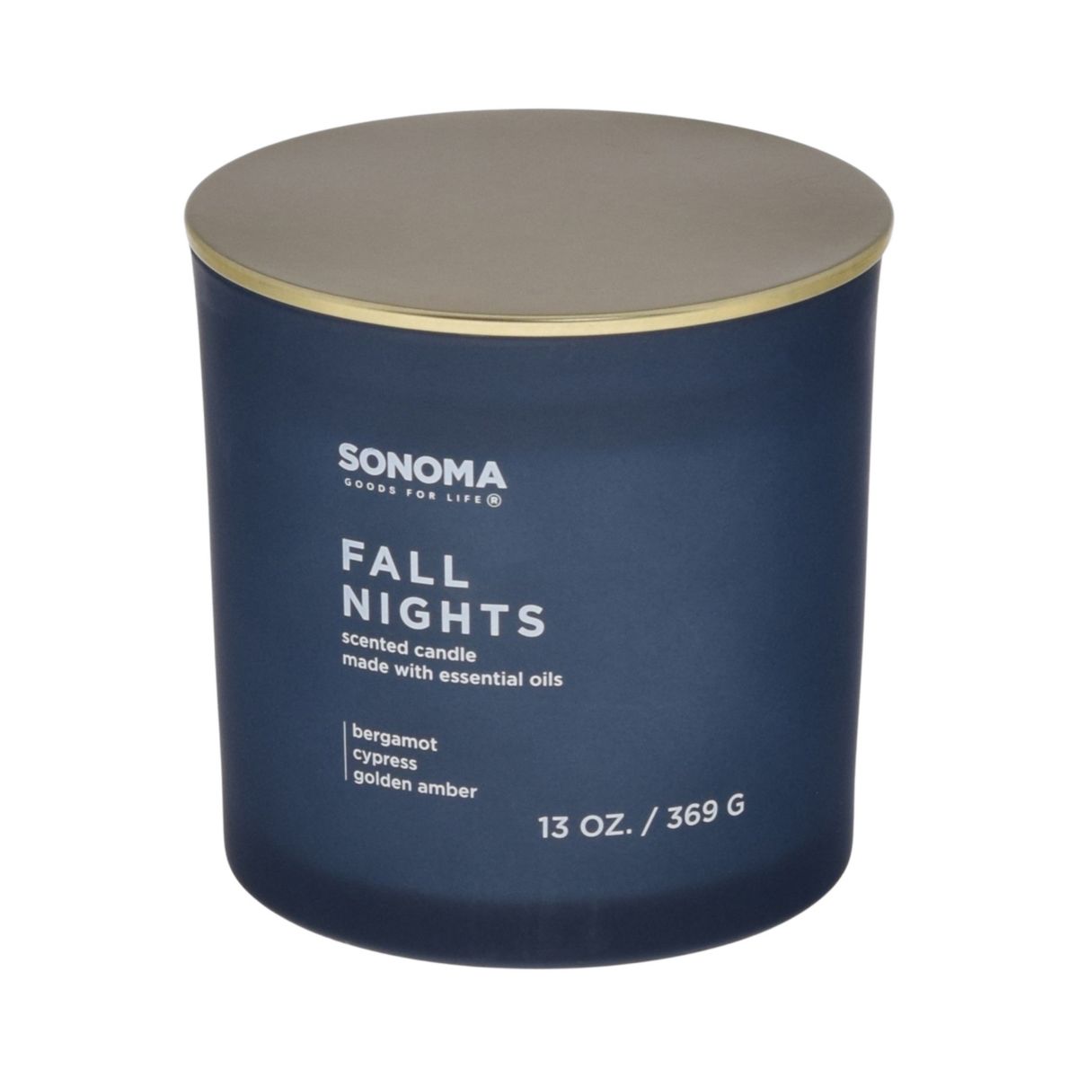 Sonoma Goods For Life® Fall Nights 13-oz. Candle Jar SONOMA