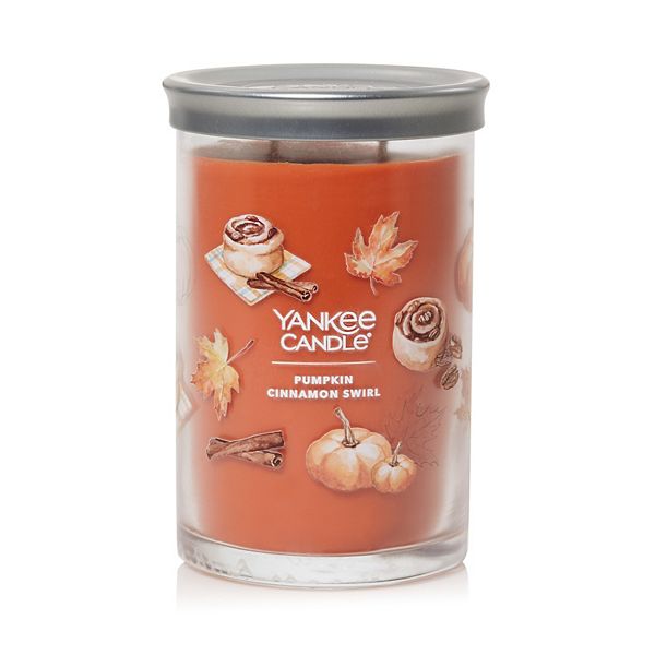 Ароматическая свеча в стеклянной банке «Тыква и корица», 570 г, 2 фитиля Yankee Candle