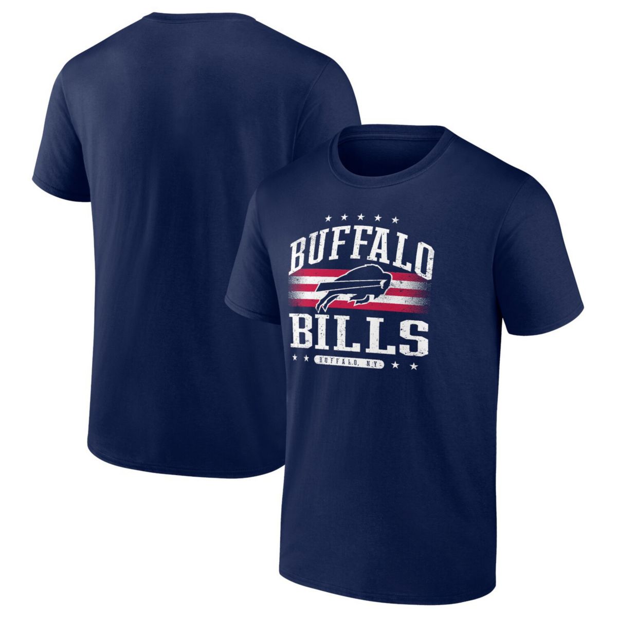 Мужская Футболка Fanatics Buffalo Bills Big & Tall Americana Fanatics Brands - White Label