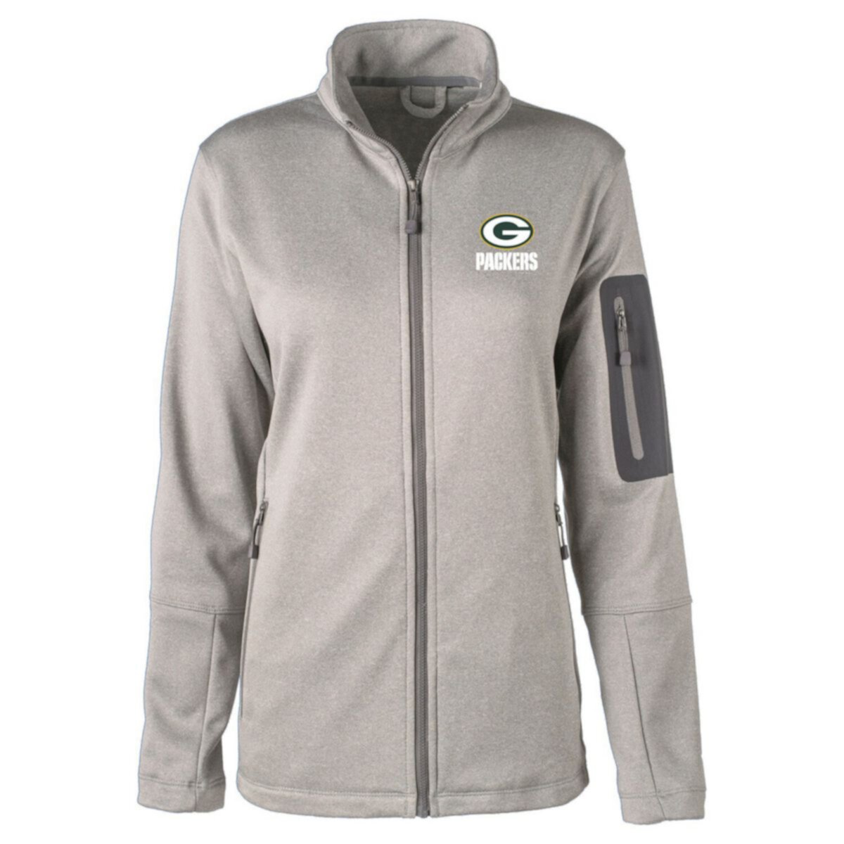 Женская Повседневная куртка Dunbrooke Freestyle Teflon Shield Heather Charcoal Green Bay Packers Unbranded