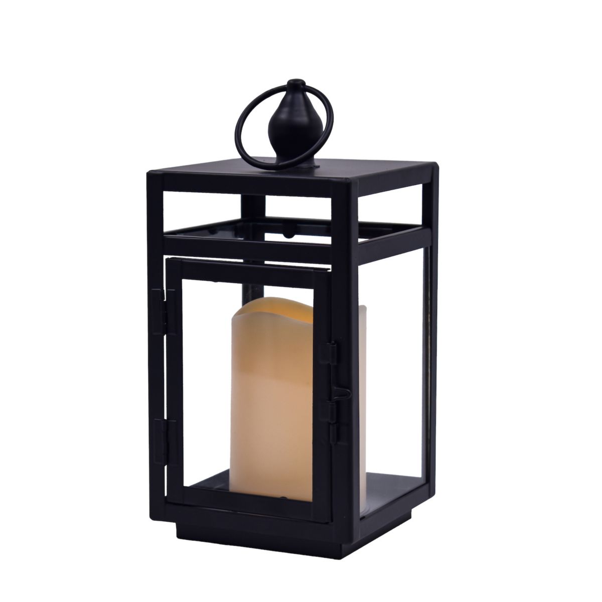 Black Metal Lantern Unbranded