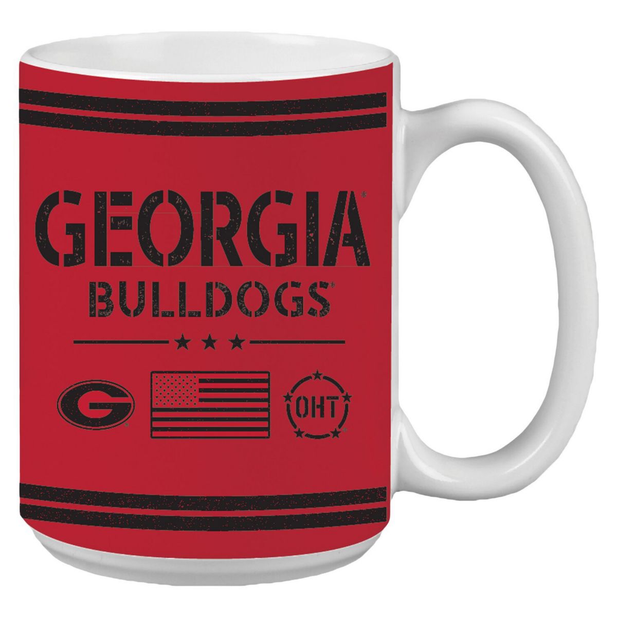 Georgia Bulldogs 15oz. OHT Military Appreciation Mug Indigo Falls