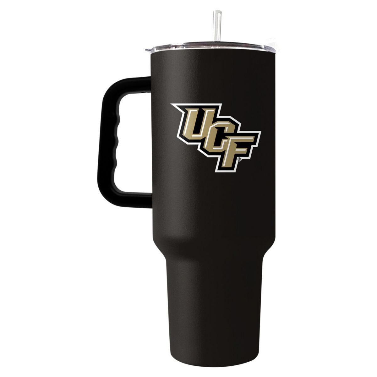 UCF Knights 40oz. Travel Tumbler with Handle Logo Brand