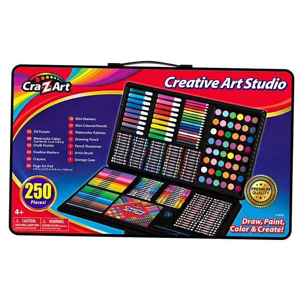 Cra-Z-Art 250-pc. Creative Art Studio Cra-Z-Art