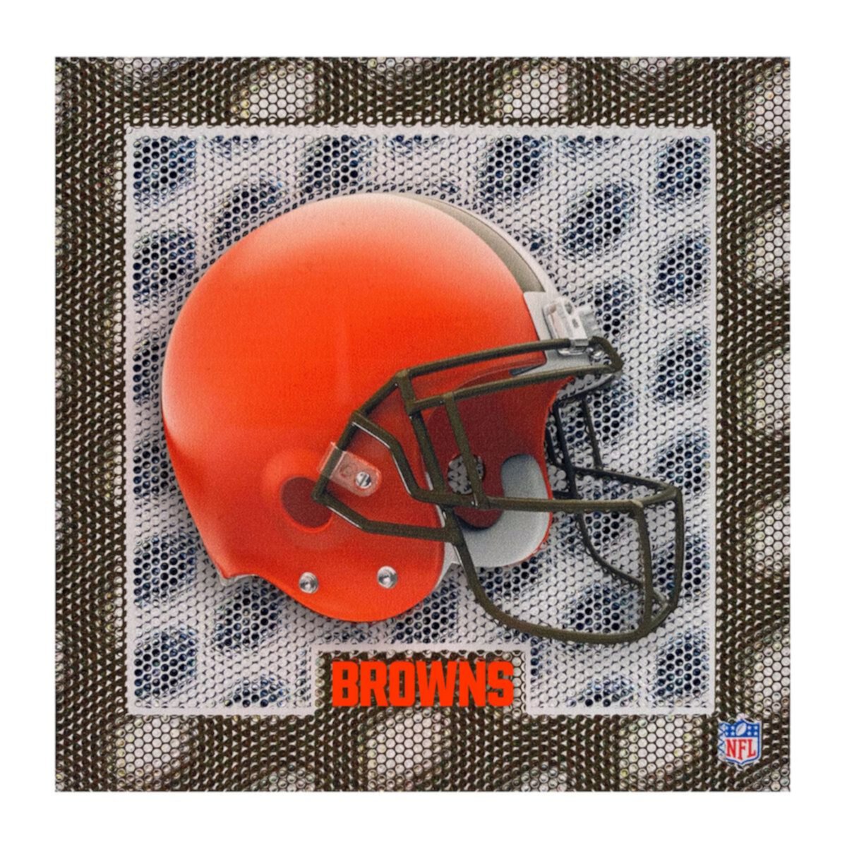 Cleveland Browns 5D Technology Coaster Set Unbranded