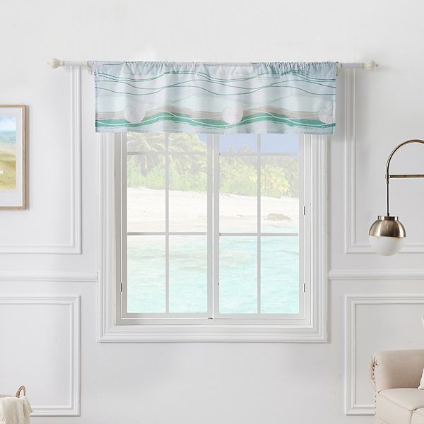 Greenland Home Fashions Maui Valance Greenland Home Fashions