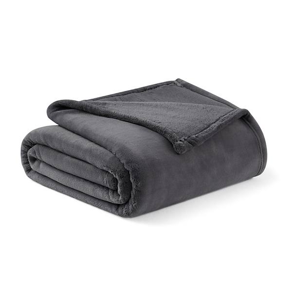 Brookstone Nap Plush Throw Blanket BROOKSTONE