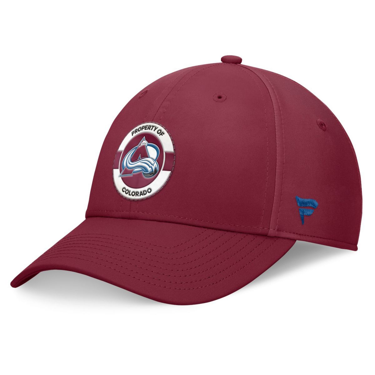 Кепка Fanatics Burgundy Colorado Avalanche Authentic Pro Training Camp Flex Hat Fanatics Brands - White Label