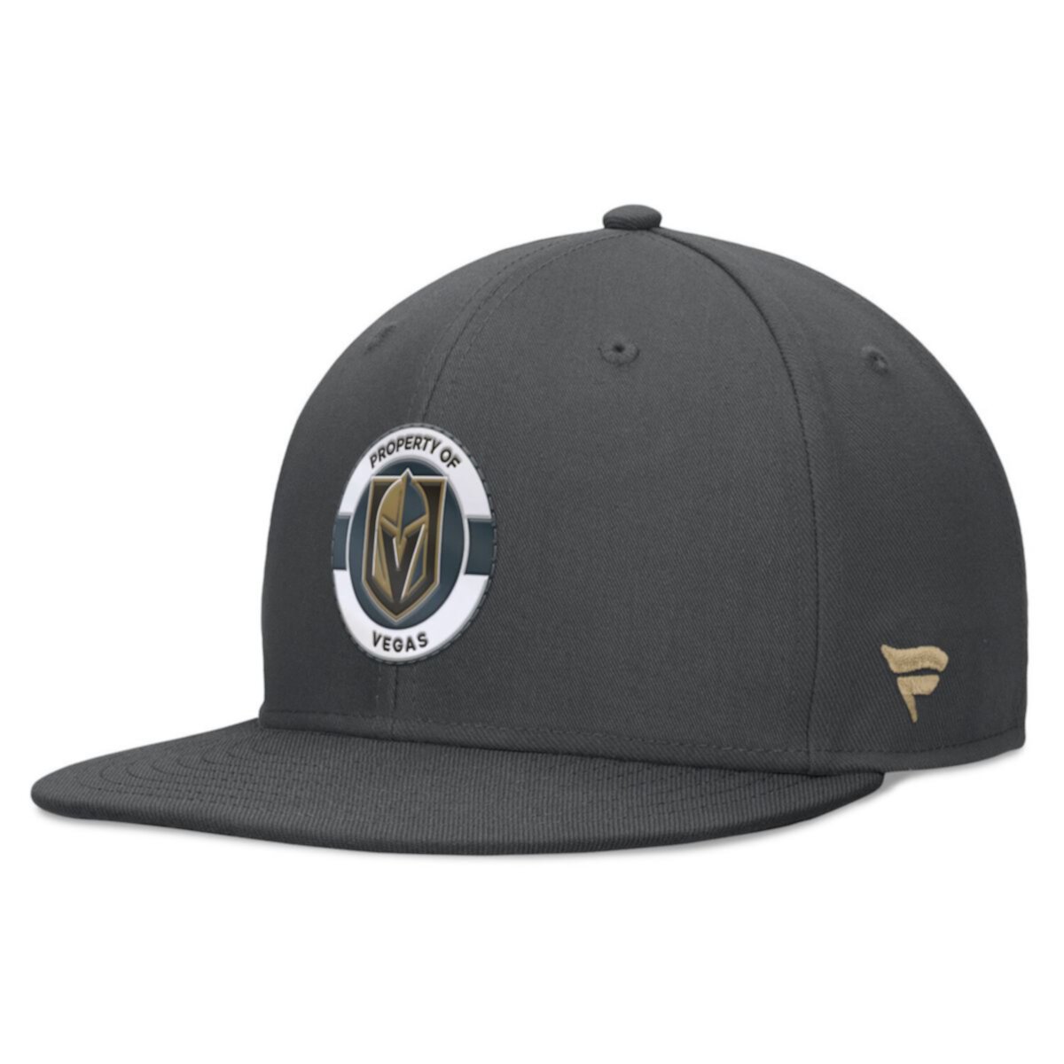 Кепка Fanatics Charcoal Vegas Golden Knights Authentic Pro Training Camp Snapback Fanatics Brands - White Label