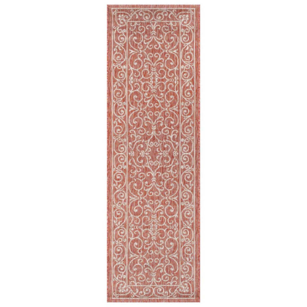 Charleston Vintage Filigree Textured Weave Indoor/outdoor Area Rug Jonathan Y Designs