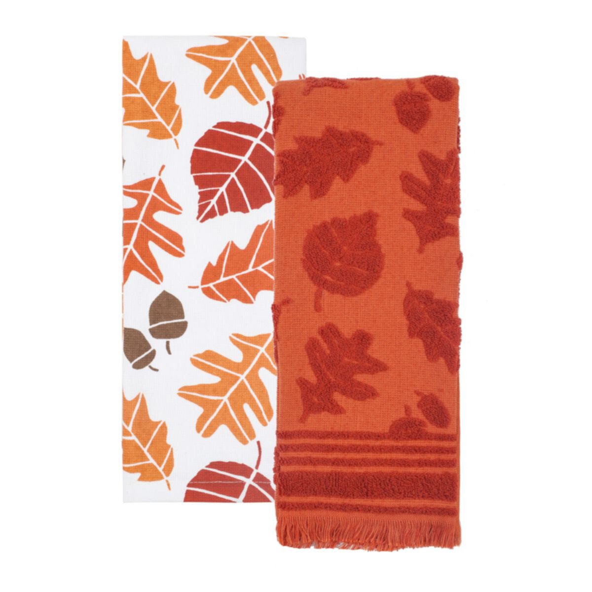 Celebrate Together™ Fall Leaves 2-Pack Terry Kitchen Towels Celebrate Together